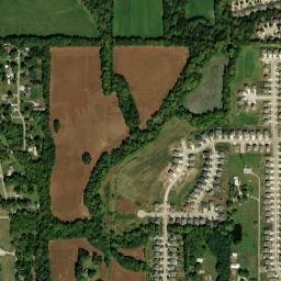 East 47th Street Des Moines IA 50317 High Resolution Satellite Map