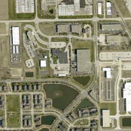 24611 Patriot Square Drive South, Plainfield High Resolution Satellite Map