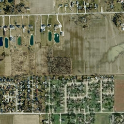 West Pointe Ohio High Resolution Satellite Map