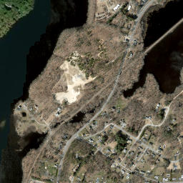 Clayville Connecticut High Resolution Satellite Map