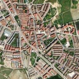 Cistérniga map(satellite map)