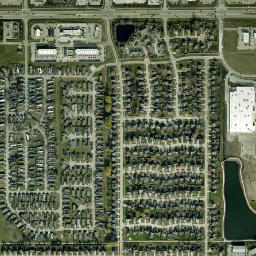 Grand Army of the Republic Highway, Waukee High Resolution Satellite Map