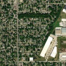 1526-1532 East 15th Street Des Moines IA High Resolution Satellite Map