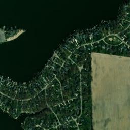Lake Holiday map(satellite map)