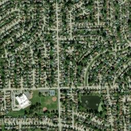 15432-15498 Walnut Road, Oak Forest, IL High Resolution Satellite Map