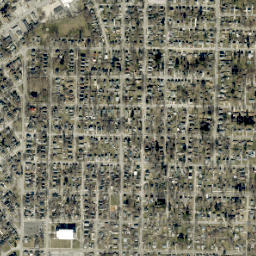 La Porte map(satellite map)