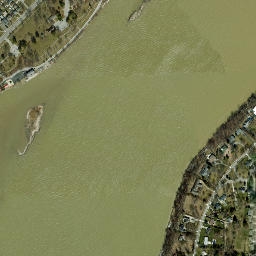 Eagle Point Colony Ohio High Resolution Satellite Map