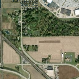 Moundview Park Ohio High Resolution Satellite Map