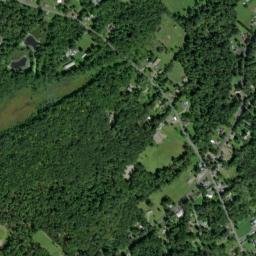 Ulsterville New York High Resolution Satellite Map