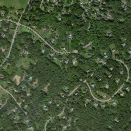 Hillside Lake map(satellite map)
