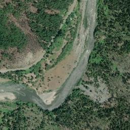 Cottage Grove California High Resolution Satellite Map