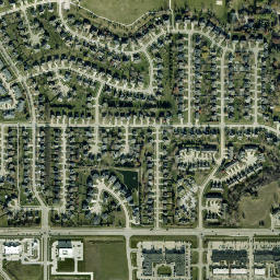 1110-1198 Mapleleaf Lane Waukee IA High Resolution Satellite Map