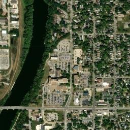 Des Moines map(satellite map)