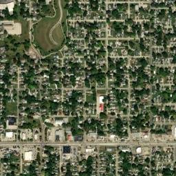 941 E 25th Ct Des Moines Iowa High Resolution Satellite Map