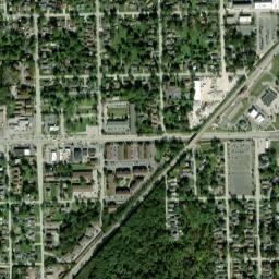 Oak Forest map(satellite map)
