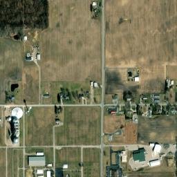 Ottokee Station Ohio High Resolution Satellite Map