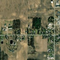 Ottokee Ohio High Resolution Satellite Map