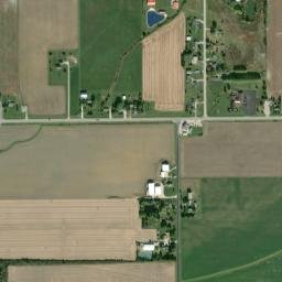 Blackberry Corner Ohio High Resolution Satellite Map