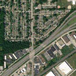 Satellite view of Green Ridge Public Golf Course