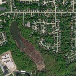 Wickliffe map(satellite map)