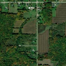 Cherry Valley Ohio High Resolution Satellite Map