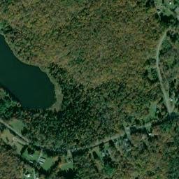 Hunts Corner New York High Resolution Satellite Map