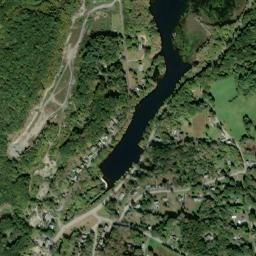 Versailles Connecticut High Resolution Satellite Map