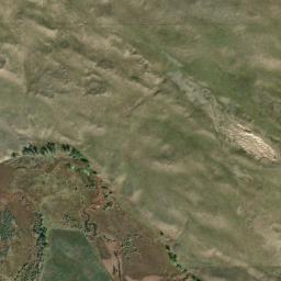 Satellite view of Courthouse and Jail Rock Golf Course
