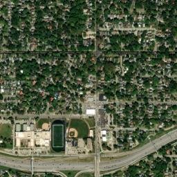 1104-1106 42nd Street Des Moines IA High Resolution Satellite Map