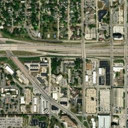 1050 13th St Des Moines IA 50314 High Resolution Satellite Map