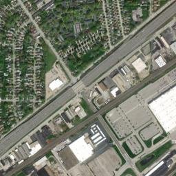 Noble Ohio High Resolution Satellite Map