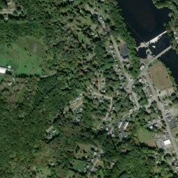 Occum Connecticut High Resolution Satellite Map