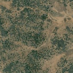Modoc County map(satellite map)
