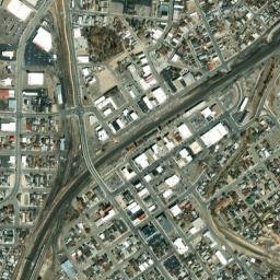 200-298 Broadway Street, Rock Springs, WY High Resolution Satellite Map