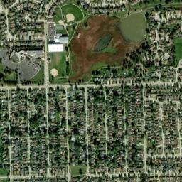 Orland Hills map(satellite map)