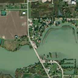 Locust Point Ohio High Resolution Satellite Map