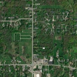 Pecks Corners Ohio High Resolution Satellite Map