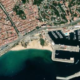 Arenys de Mar map(satellite map)