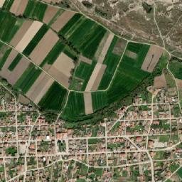 Kyprínos map(satellite map)