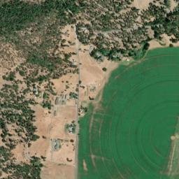 Oro Fino California High Resolution Satellite Map