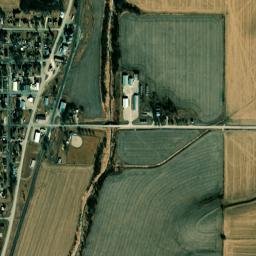 Railway Street, Persia, IA 51563, America High Resolution Satellite Map
