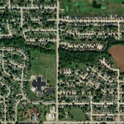 2238-2298 W 55th St Davenport IA High Resolution Satellite Map