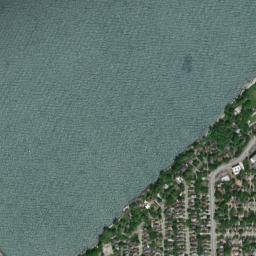 Manhattan Beach Ohio High Resolution Satellite Map