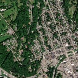 Honesdale map(satellite map)