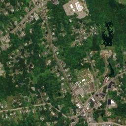 East Hampton map(satellite map)