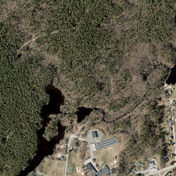 Beachdale Connecticut High Resolution Satellite Map