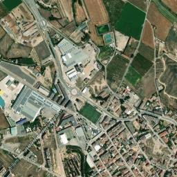 Alcarràs map(satellite map)