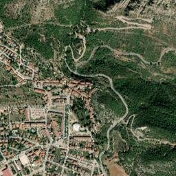 Collbató map(satellite map)