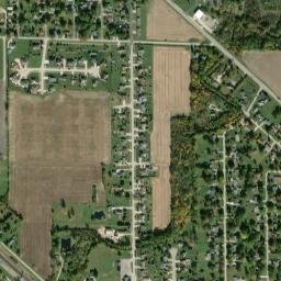 Millbury map(satellite map)