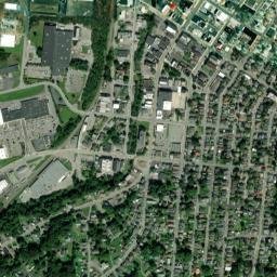 Carbondale map(satellite map)